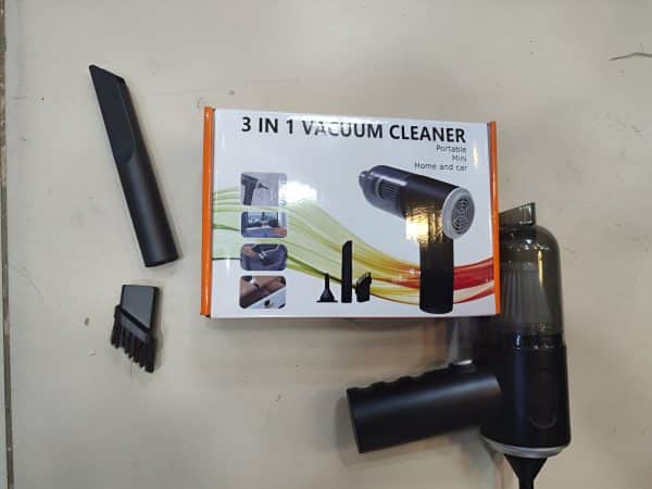 3 In 1 Portable Vacuum Cleaner Duster Blower Air Pump Wireless Hand-held Cleaning