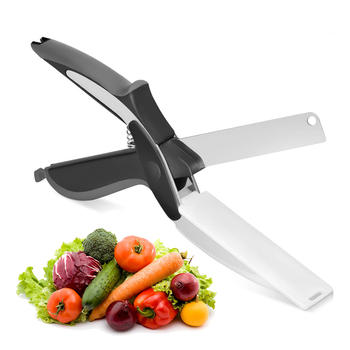 Food Cutter Chopper Clever Stainless Steel Knife