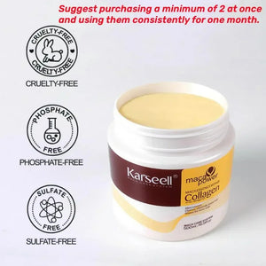 Karseell Collagen Hair Mask | Deep Repair & Nourishing Treatment